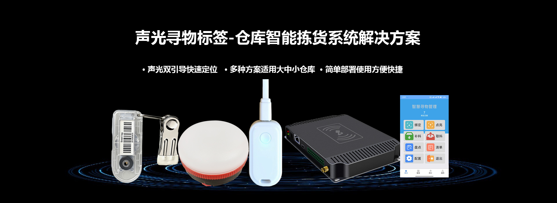 声光标签智能寻物方案